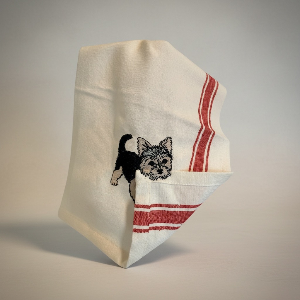 And then there was a naughty little Yorkie! #riverfrontdesigncreations #yorkielover #yorkie #doglover #yorkiegift