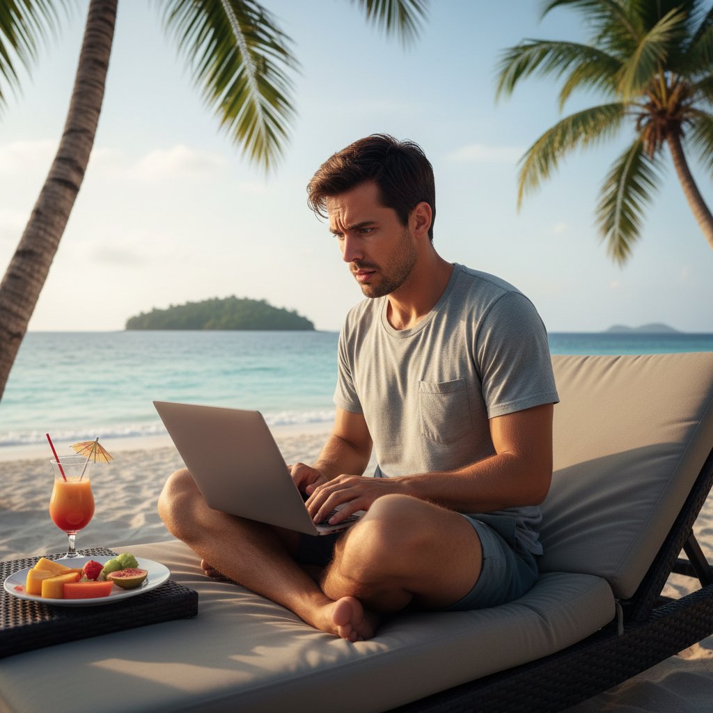 You're on vacation but you're still stressed. 😤
Scrolling emails on the beach. Checking Slack by the pool. "Just a quick call" at sunset.
That's not a vacation. That's just your office with a better view.
Real rest isn't about location. It's about *permission*—permission to disconnect, to let your nervous system reset, to remember who you are.
What would it feel like to truly step away?
Let's make it happen 👉 https://calendly.com/wellness-travel/zoom-meeting
#BurnoutToBliss #WellnessRetreat #MentalHealthMatters #StressRelief #MindfitnessRetreat