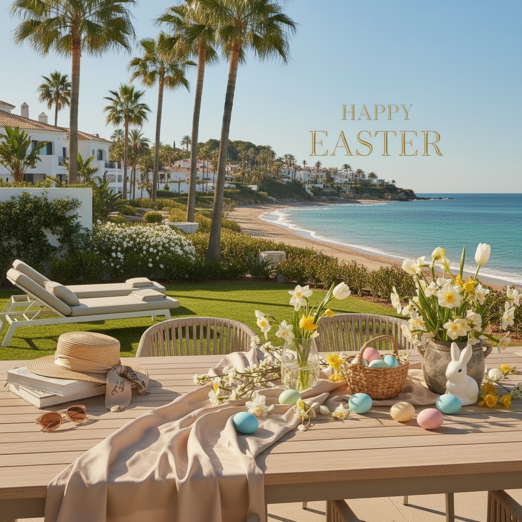 Spring is in the air on the Costa del Sol.
Wishing you a peaceful and beautiful Easter 🐣 filled with light, warmth and joy.