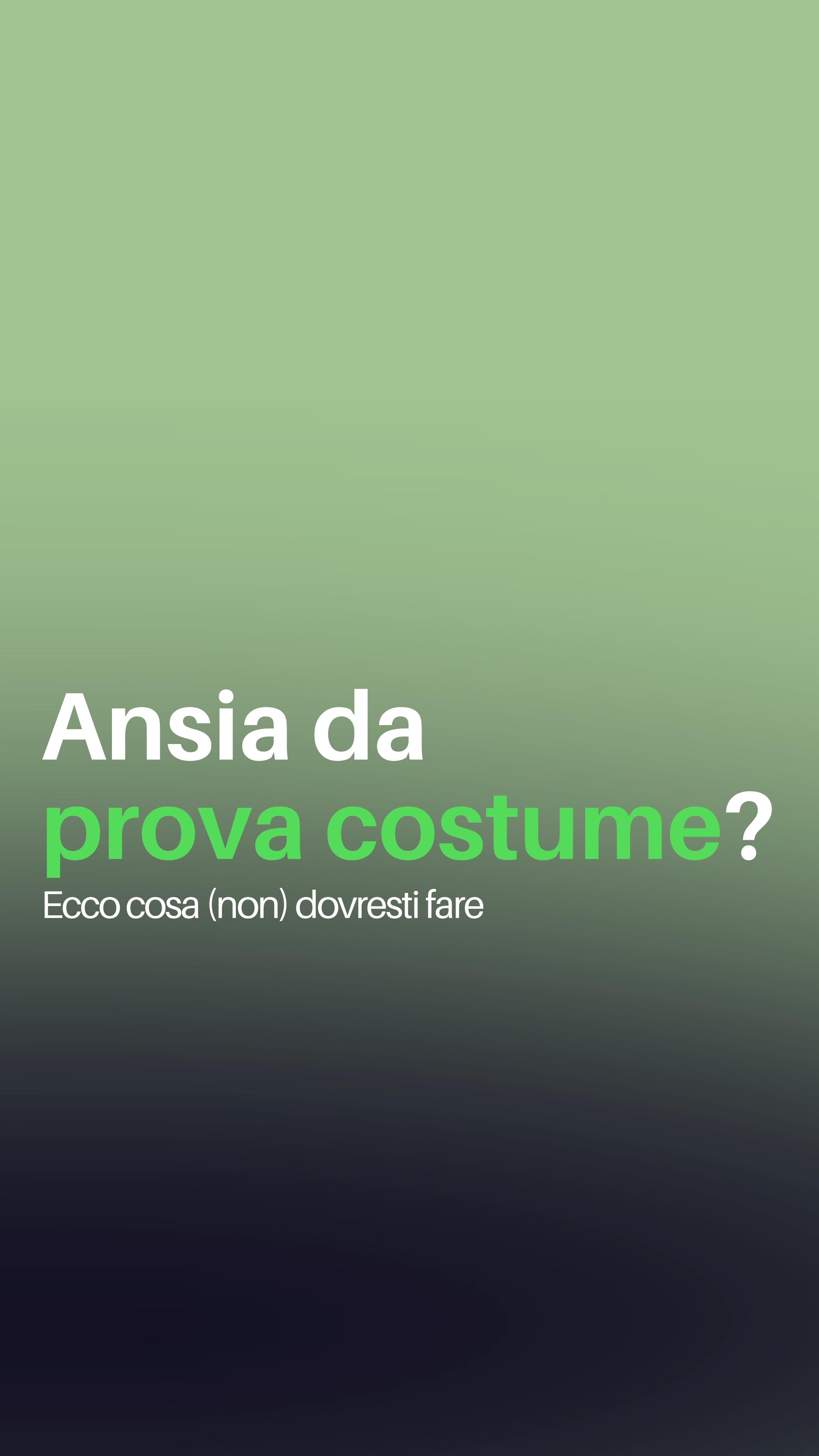 Non ti serve l’ennesima dieta per l’estate
Perché ogni volta sarà sempre peggio
Lo so che non vorresti sentirtelo proprio dire, ma è così ❤️🩹
Perché ogni volta che ricominci una dieta per dimagrire di tanti kg in poco tempo, addestri il tuo corpo a bruciare sempre di meno (e perdi sempre più massa magra). Per questo ogni volta è sempre più dura.
E pesi sempre di più ogni volta che ricominci.
Ti serve invece un percorso, che ti INSEGNI a mangiare bilanciato, con tutto quello che ti piace, senza dover più rinunciare a nulla.
Se vuoi fare in in modo che questa volta sia l’ultima scrivimi ULTIMA in direct che ti spiego come farlo. Per davvero. 🤍