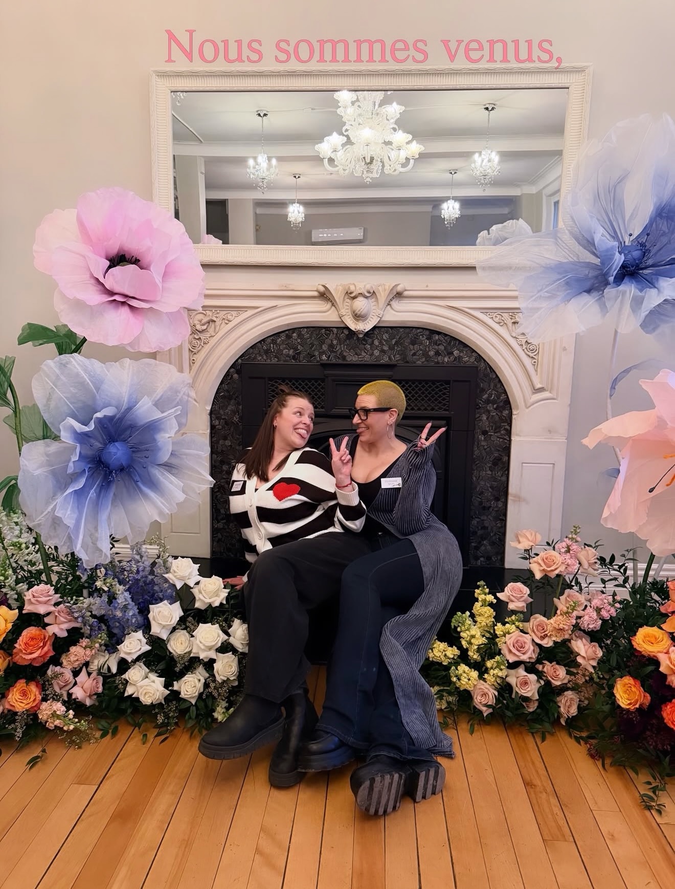 We came , we saw , we met and @denisebarria_photographe took these cute pics of us 👯♀️
#glamsquad #weddingvendors #womensupportingwomen #womaninbusiness #girlpower
