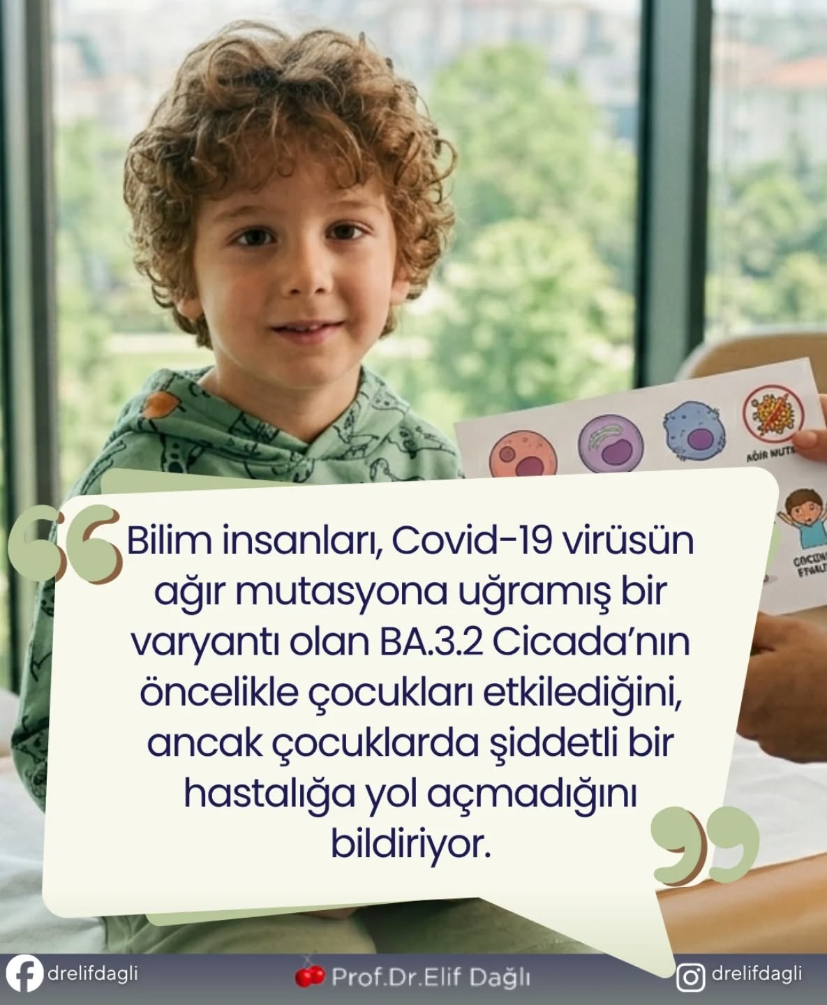 Bilim insanları, Covid-19 virüsün ağır mutasyona uğramış bir varyantı olan BA.3.2 Cicada’nın öncelikle çocukları etkilediğini, ancak çocuklarda şiddetli bir hastalığa yol açmadığını bildiriyor.