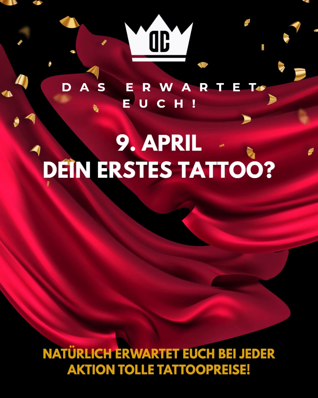 🌱 Dein erstes Tattoo verdient das Beste
Du denkst schon länger über dein erstes Tattoo nach?
Dann ist jetzt der perfekte Moment gekommen. 🖤
Am First Tattoo Anniversary Day möchten wir allen, die ihr erstes Tattoo planen, den Einstieg so angenehm wie möglich machen.
Wir begleiten dich von der ersten Idee bis zum fertigen Tattoo – ruhig, ehrlich und professionell.
✨ Jubiläumskonditionen für dein erstes Tattoo
Als Willkommensgeschenk im Rahmen unserer 10-Jahre-Feier.
Keine Angst vor dem ersten Mal – wir nehmen uns Zeit für dich und erklären jeden Schritt.
📅 Aktion gilt nur am First Tattoo Day
📅 Der Tattoo-Termin kann natürlich auch später stattfinden
⚠️ Aktion nicht mit anderen Aktionen kombinierbar
📍 DC Tattoo, Bahnhofstraße 34, Zeltweg
📱 WhatsApp: 0664 75138989
✉️ office@dctattoo.eu
#DCTattoo #ErsteTattoo #FirstTattoo #10Jahre #Jubiläum #Neueinsteiger #Zeltweg