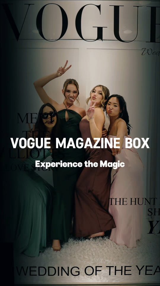 Magazine Photo Booth 📸
Have everyone talking about your next event with our show stopping Vogue Magazine Cover Box.
Create a glamorous one of a kind photo experience at your next celebration. Perfect for Weddings, Sweet 16's, Quinceaneras, Galas, Corporate Events.
Fully Customizable!
Designed to look like a real Magazine Cover.
Serving the Northern California Area.
Located in Manteca.
☎️ (209) 607-0224
www.twistedrevolutionphotobooths.com
twistedrevolutionphotos@gmail.com
DM "Magazine" for pricing and availability
#magazinebooth #luxuryweddings #photoboothwedding #eventdecor
#backdropwedding