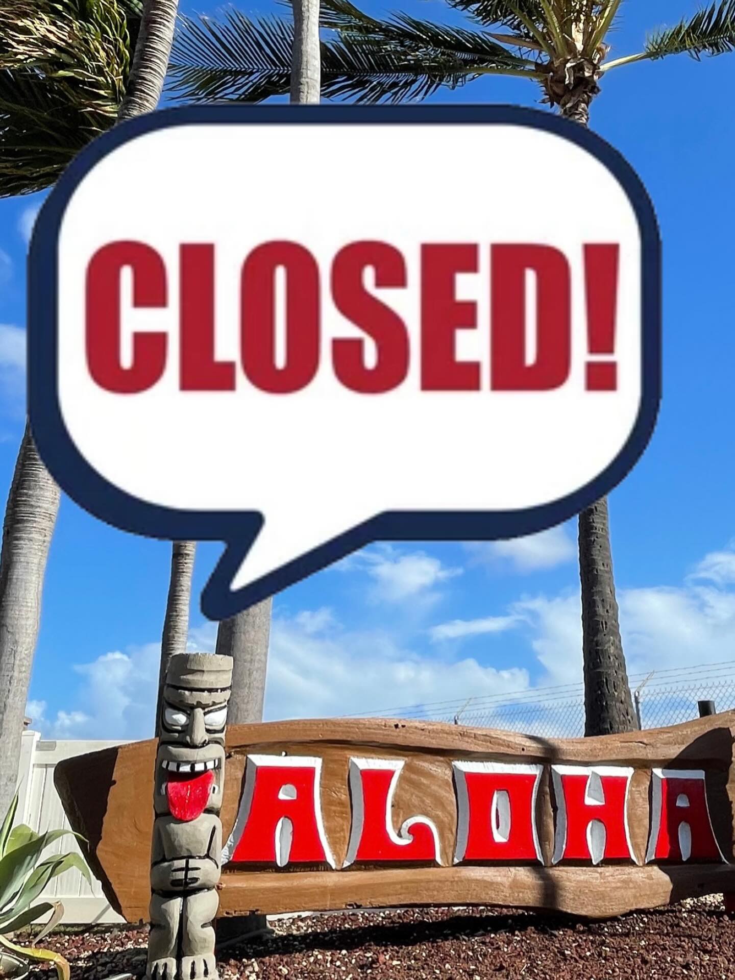 Sorry folks, the Hideaway will be closed today due to the weather. See you tomorrow for Thursday Trivia!