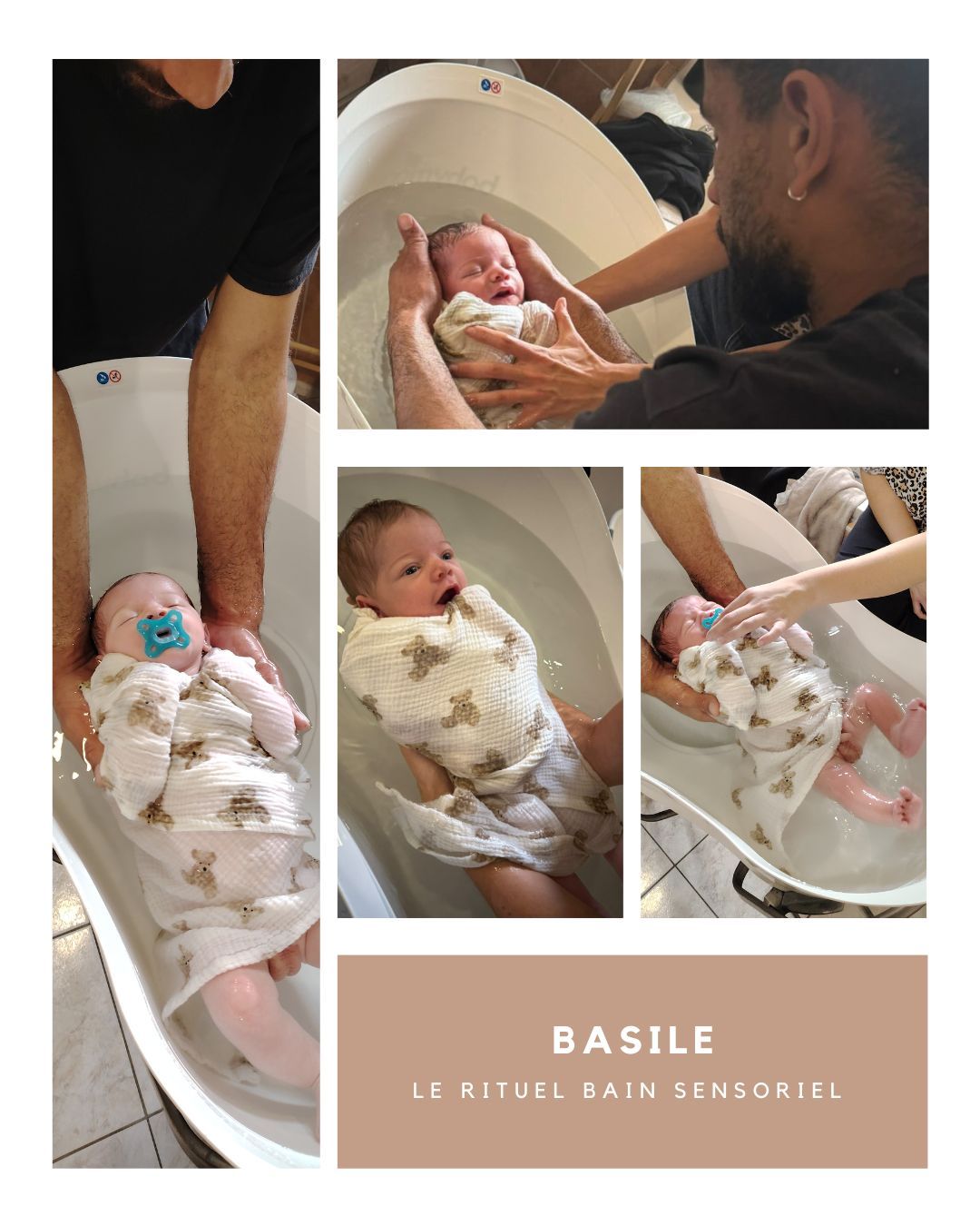 🛁 Le rituel bain sensoriel de Basile 🛁
Un moment hors du temps, où Blanche a pu se détendre, s’exprimer, rire et revivre des sensations familières 🤍
Dans l’eau chaude, les gestes sont lents, enveloppants, sécurisants…
Tout est pensé pour respecter son rythme, ses besoins et ses émotions 🌿
Le bain sensoriel, ce n’est pas “juste un bain”.
C’est un véritable rituel de naissance, de libération et de lien ✨
Un moment de douceur profonde, autant pour le bébé que pour les parents .
Merci pour la confiance pour accompagner ce moment si précieux
#bainsensoriel #therapiebainenveloppant #lienparentsbebe #naissance #postpartum #douceur #respectdurythme #momentmagique #accompagnementperinatal