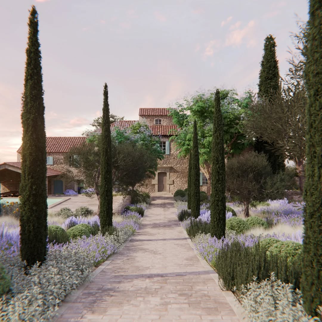 APRÈS | AVANT
Projet d’aménagement paysager complet dans le Luberon : un projet alliant l’élégance du jardin traditionnel provençal et la liberté du jardin naturel spontané.
Palette végétale alliant le structuré et le sauvage pour composer des massifs paysagers harmonisés avec l’environnement naturel du lieu.
Utilisation de matériaux nobles et typiques de la région, éléments forts du patrimoine architectural local.
La suite arrive bientôt…
Visualisation 3D : @studiodac_
#avantaprès #architecture #jardin #luberon #studiodac