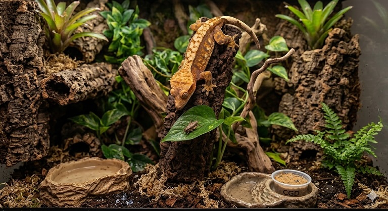 Understanding the natural behavior of the species you breed is key to providing proper husbandry and achieving breeding success, especially with arboreal geckos like Crested Geckos, Gargoyle Geckos, or even Leachianus.
These animals didn’t evolve to climb glass or plastic; they evolved to thrive on varied, textured surfaces in dense forests. They need most authentic, functional solution for their enclosures, far surpassing synthetic hides or smooth wood alternatives.
When you introduce high-quality cork tubes and flats into their setup, you are offering them more than decoration; you are providing an environment that aids in their security and natural movement. Its unique, rugged texture allows for effortless gripping, which reduces stress on their lamellae and encourages active hunting and exploration throughout the vertical space.
Unlike other materials that mold or deteriorate quickly in high-humidity setups, natural cork is naturally resistant to decay and incredibly lightweight, making it safe for stacks or heavy vertical placement.
#crestedgecko #rhacodactylus #gargoylegecko #reptilebreeding #bioactiveterrarium reptilesupplies