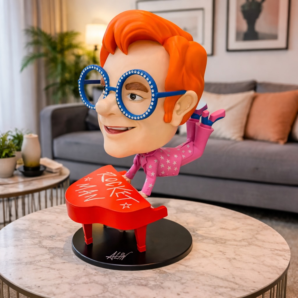 Une icône revisitée.
Cette Carik’Art d’Elton John illustre parfaitement l’esprit libre et décalé d’ALIN.
Une œuvre déjà vendue, révélatrice de l’énergie que vous découvrirez en galerie.
#ArtContemporain #EltonJohn #SaintTropez #ArtGallery #PopArt