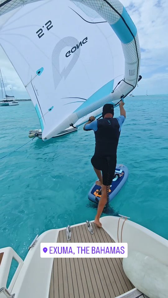 No resort. No itinerary. Just us, the wind, and the Exumas. 🌬️🏝️
We follow the best winds to the best beaches — and this season we've added wing foiling off the back of our catamaran because why not make it even better? 🪁🌊
#Exumas #WingFoil #ChaseTheWind #BahamasLife #SailLife
