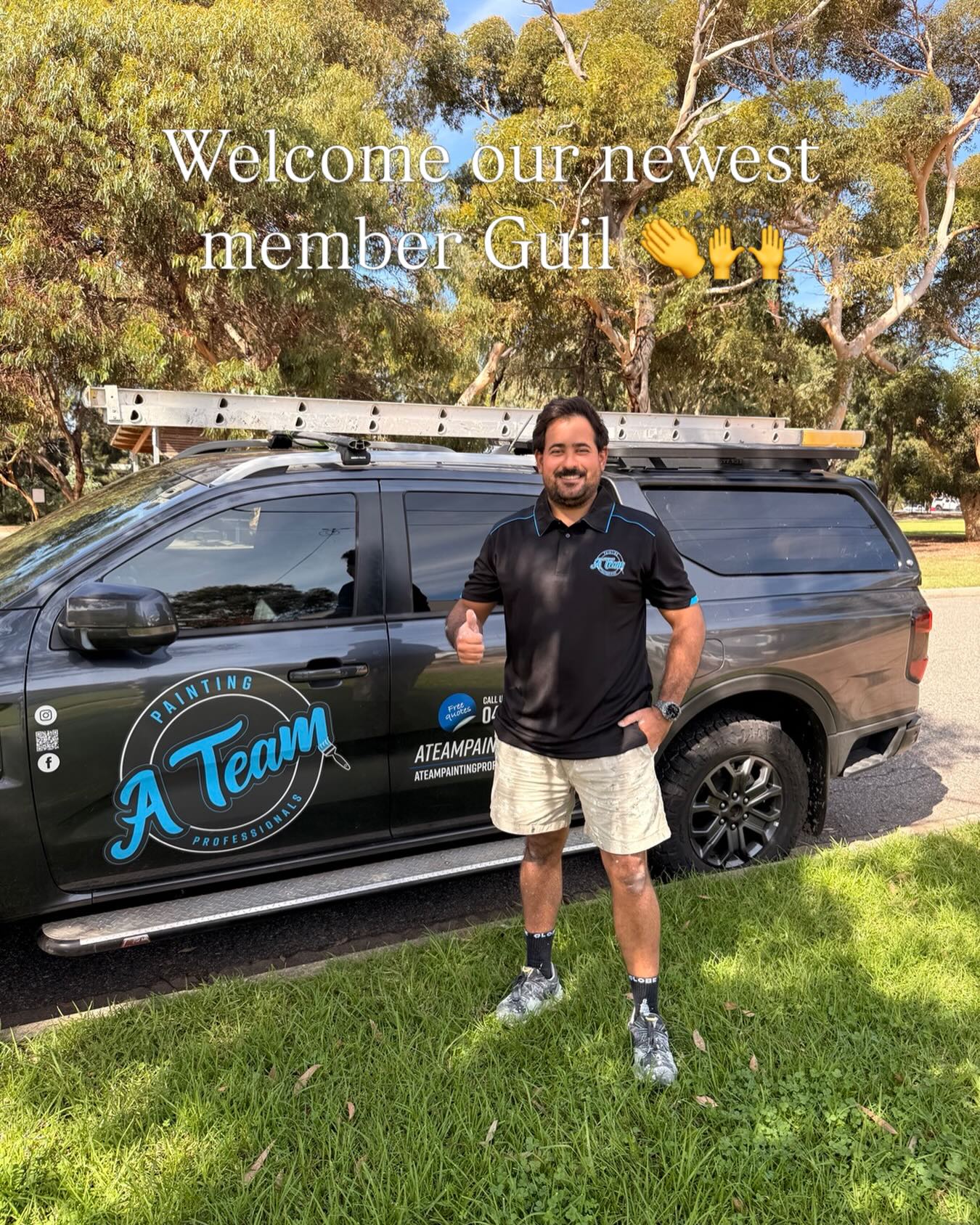 Welcome our newest member Guil! 🙌 We are extremely excited to have Guil on board, He is hardworking and very detail oriented and always has a positive attitude and smile on his face!
Welcome to the A Team 🤝 #ateampaintingprofessionals