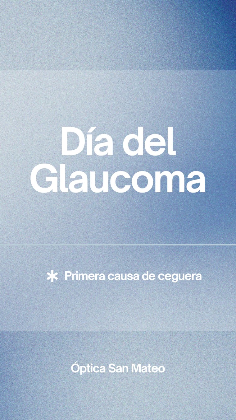 Día Mundial del Glaucoma 👁️🩵
El glaucoma es una enfermedad ocular que puede avanzar sin dar síntomas al principio, dañando progresivamente el nervio óptico.
Por eso las revisiones visuales periódicas son tan importantes: permiten detectar a tiempo cambios que muchas veces pasan desapercibidos.
Cuidar la visión también es prevenir.
En Óptica San Mateo seguimos recordando lo importante que es revisar tu salud visual. 👓
#DíaMundialDelGlaucoma #SaludVisual #Glaucoma #ÓpticaSanMateo #CuidadoDeLaVista