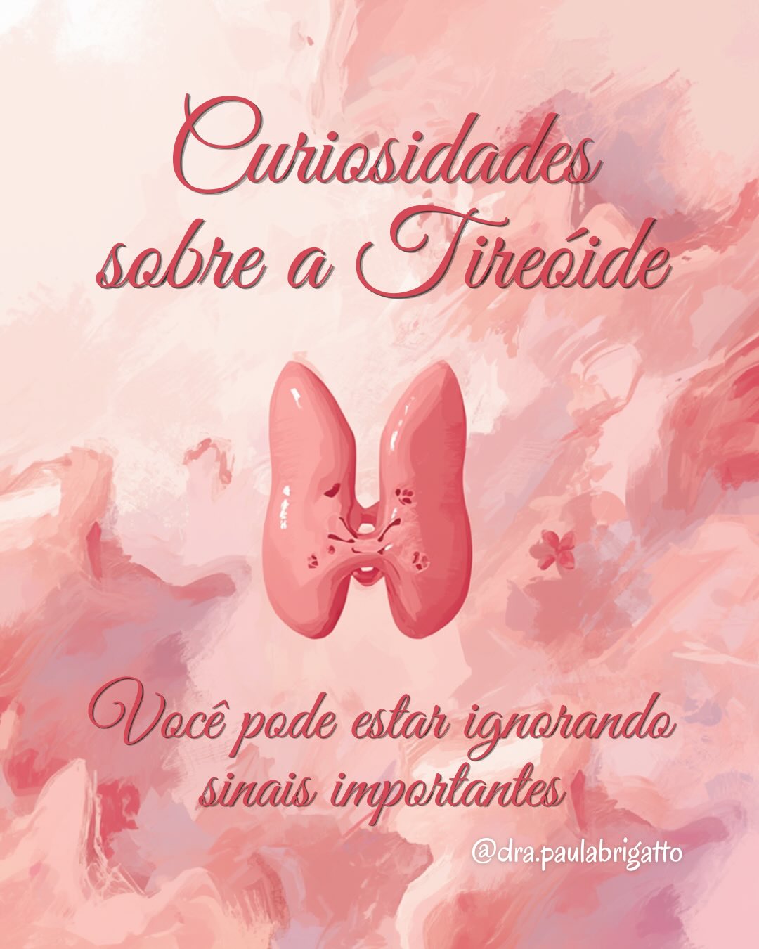 Você sabia que uma glândula tão pequena pode impactar praticamente todo o seu corpo?
A tireoide influencia energia, peso, humor, coração e até sua concentração — e muitas vezes os sinais passam despercebidos.
Por isso, sintomas como cansaço excessivo, alterações de humor ou dificuldade para emagrecer merecem atenção.
Informação é cuidado.
Cuide-se bem! 😊