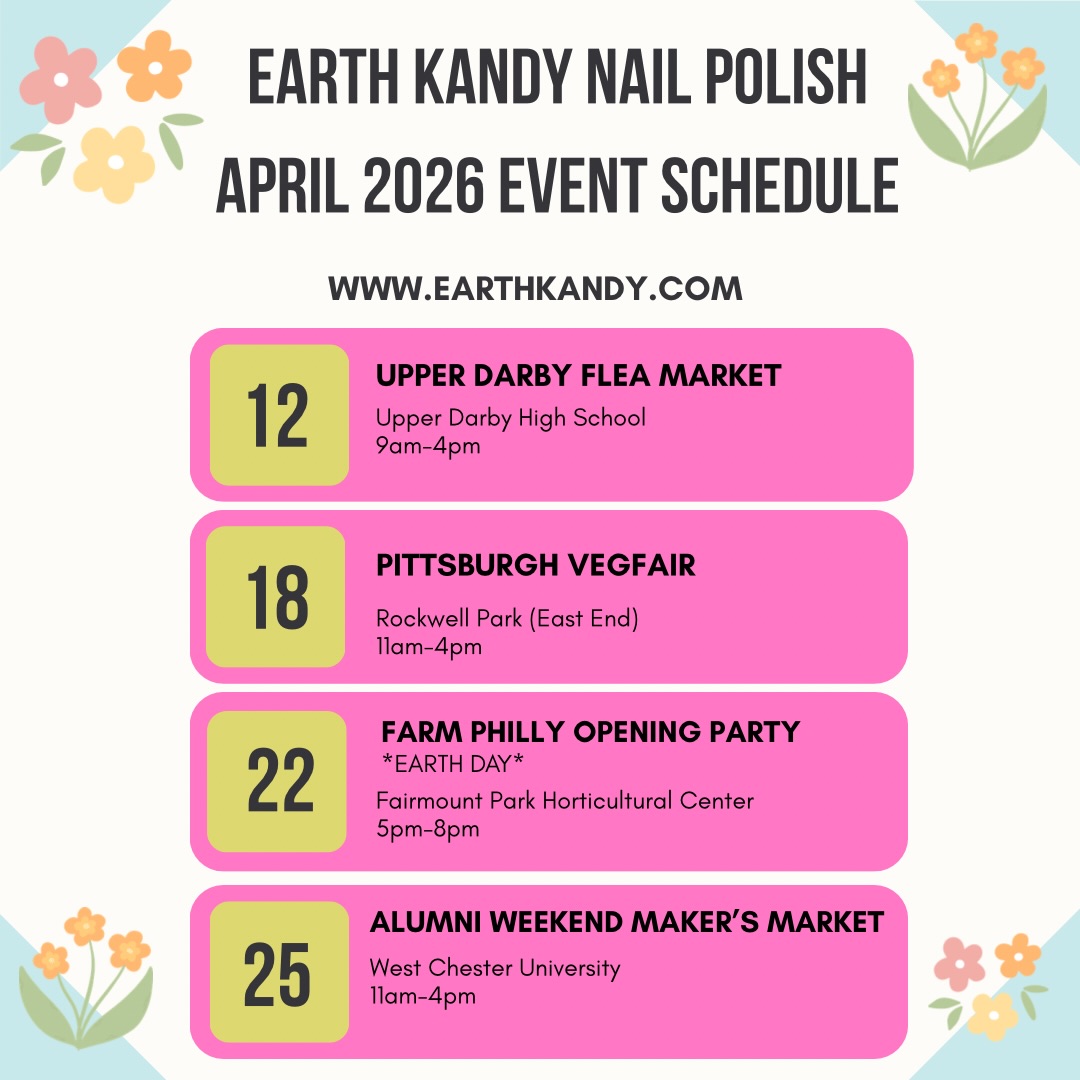 🚨NEW VENDOR EVENT ADDED🚨Vending season is here! This April we will be vending all over PA from Philly to Pittsburgh!! 💅🏽💐
#thingstodoinphilly #funinphilly #cleanbeauty #blackownedbeauty