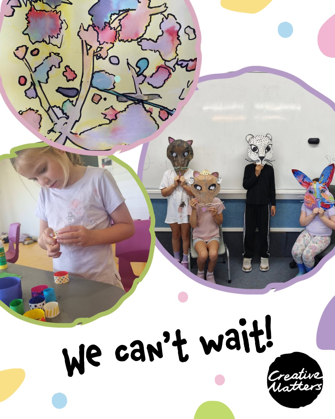 Our Creative Matters Holiday Art Workshops start tomorrow and we’re ready for a week of creativity, confidence-building, and hands-on learning.
Children explore new ideas, experiment with materials, and discover just how capable they really are.
A few spaces remain at selected venues.
🔗 Book via the link in our bio