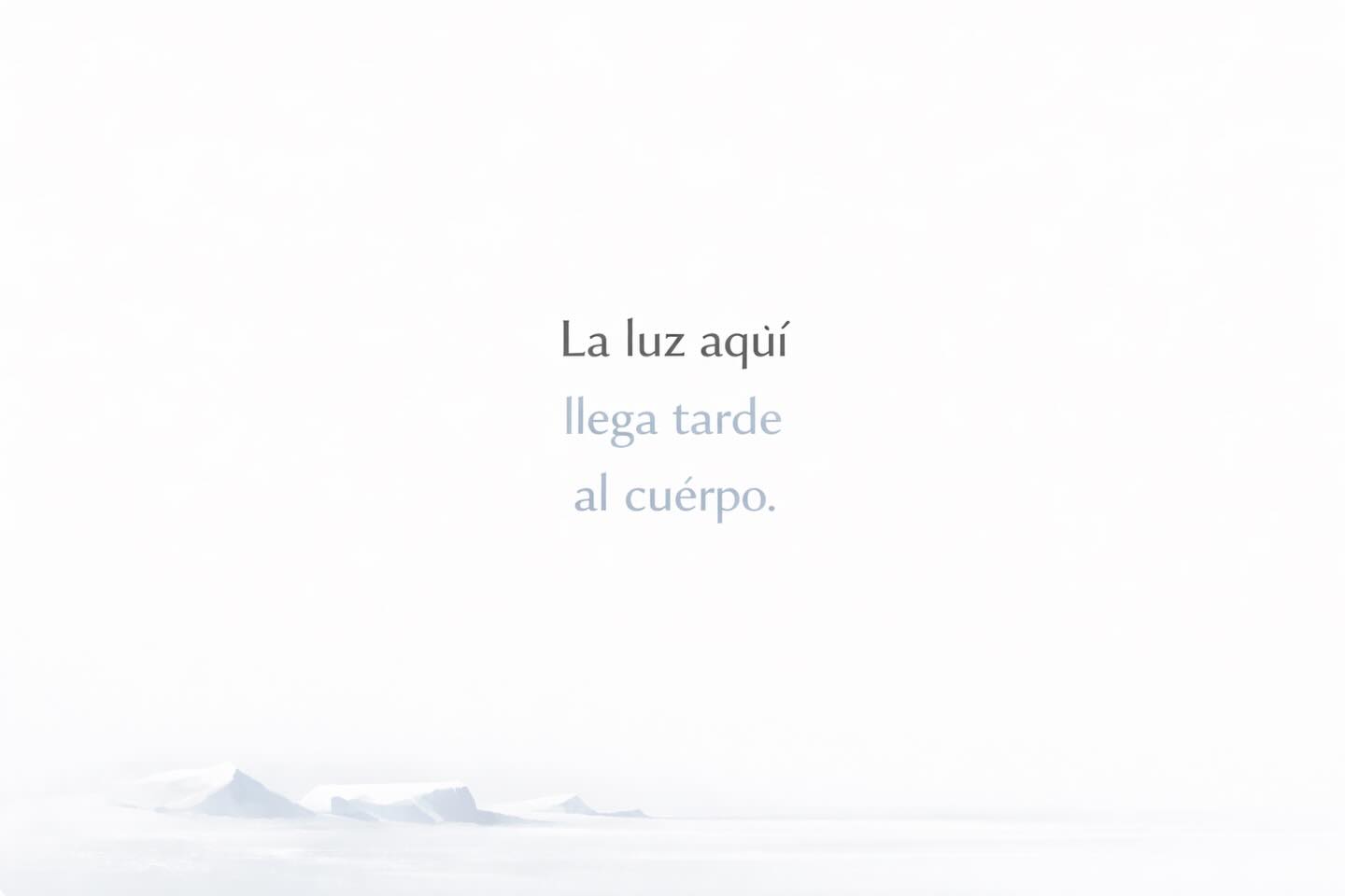 Hay días que empiezan dentro.