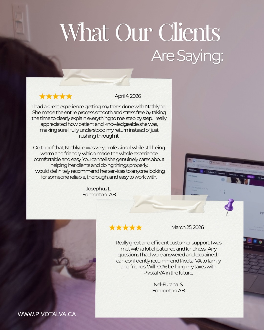 Filing your taxes doesn’t have to be stressful or confusing.
I know what to look for, what to claim, and how to make sure nothing gets missed on your return.
Keep more of what you earned this year.
DM “TAXES” to get started.