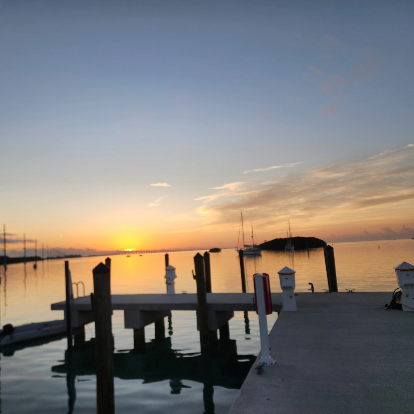 Happy New Year to all our Friends and Family! Hope that 2025 brings us all Joy, Laughter, and Love for for the lives we have!
Last sunset off our dock here in Islamorada, FL to close out the year. We are looking forward to our new roles as Captains this year with our boat in the Keys!
We are so blessed with the adventure of this past year to launching our boat off the docks after the refit and heading south, to finding a spot that took us in as family, to our Captains License achievements and everything we have learned in this liveaboard life. We can't wait for this next year and the adventures we get to go on!
Have a blessed evening everyone!
#happynewyear #blessed #captainlicense #remember #liveaboardlife #livingthedream #sailboat #sunsetmarina #sunsetphoto #sunset #lastsunset2024 #lastsunset
