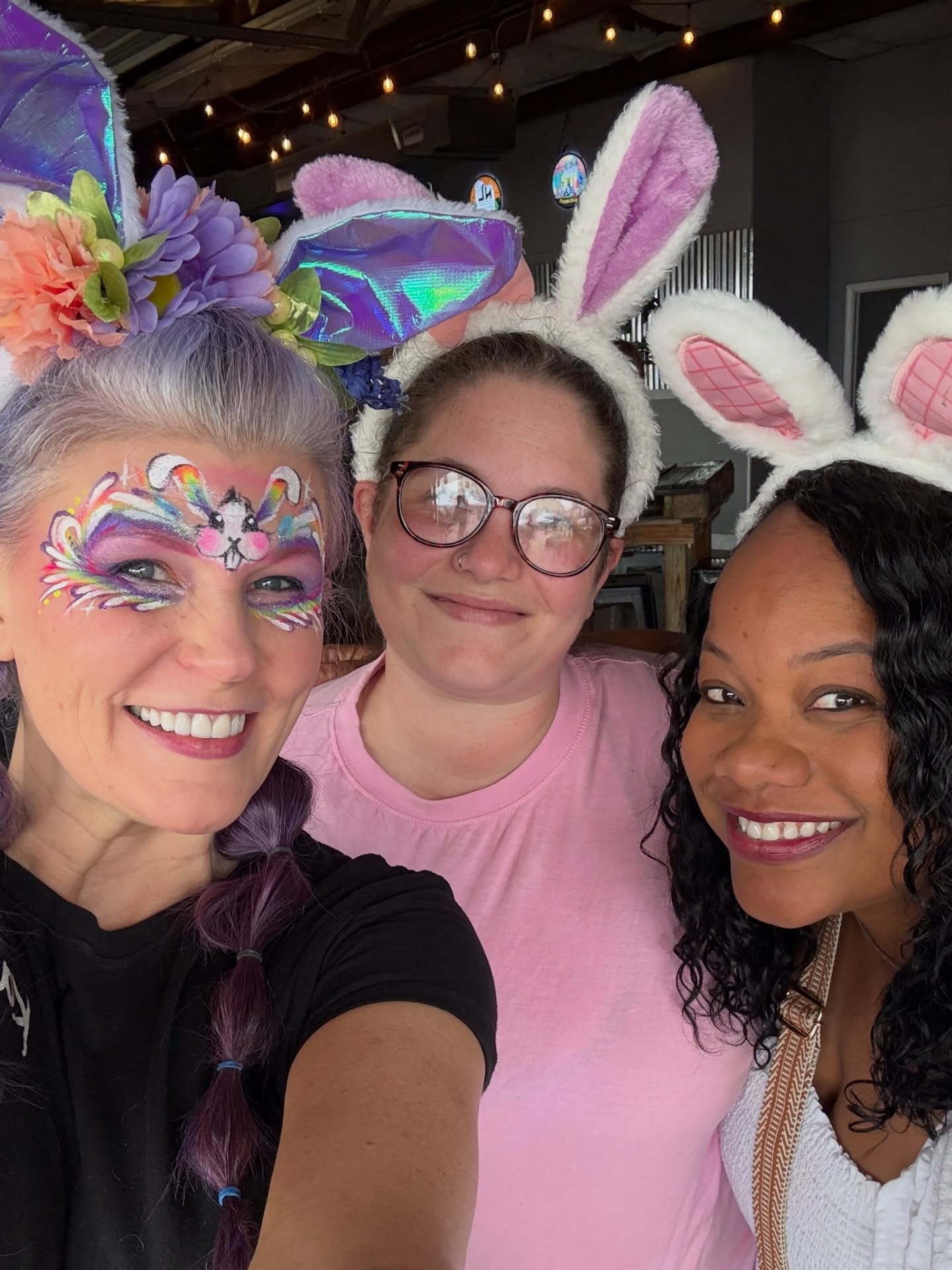 So much fun at the Bunny Edition of the @themamamarketstx today at @nolabelbrew in Katy, TX! It was hoppin’!