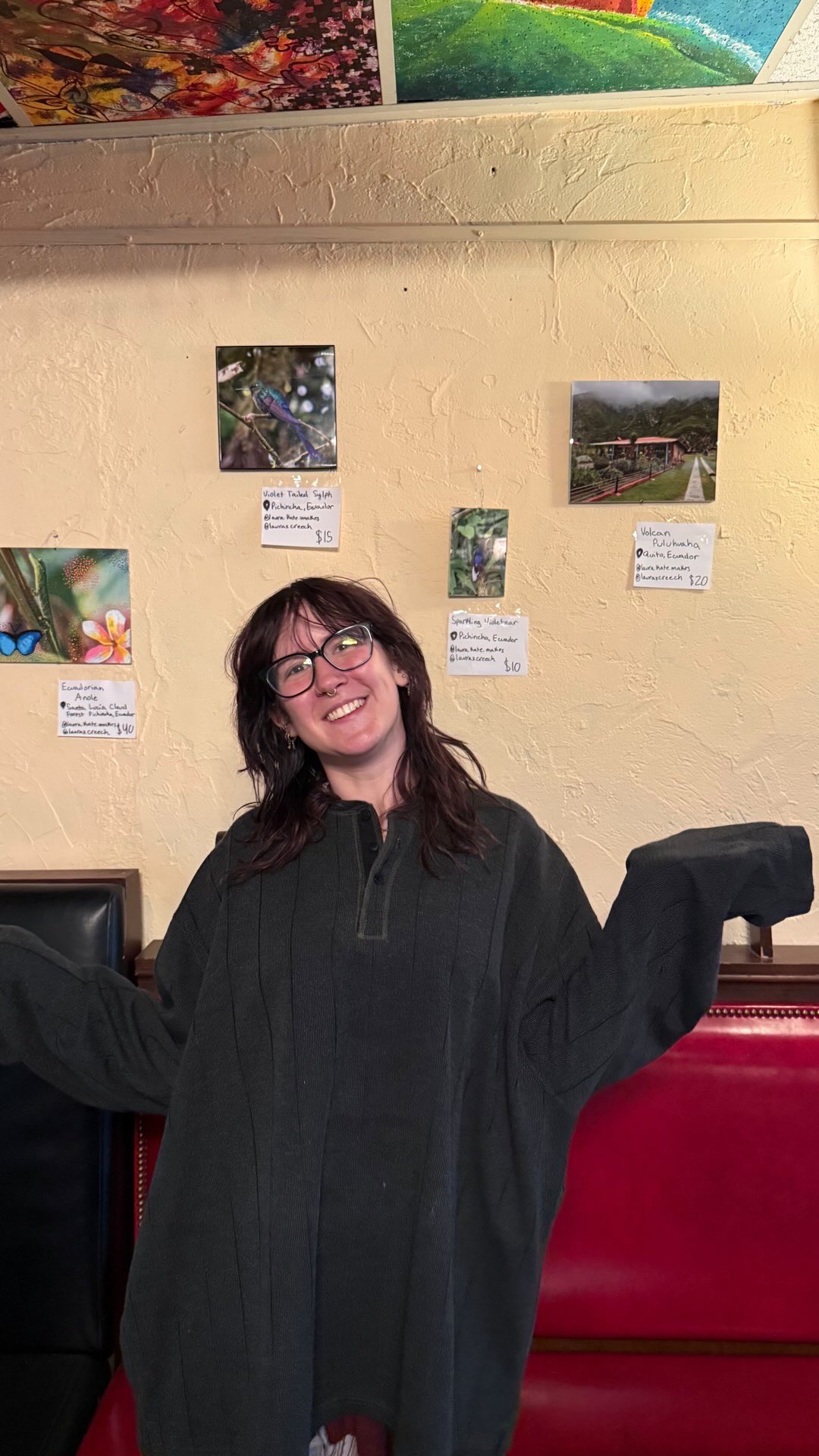 BARISTA ART MONTH
We have some amazingly talented and creative baristas on our staff, and this month we are featuring some of their pieces for sale!
#art #barista #coffeeshop