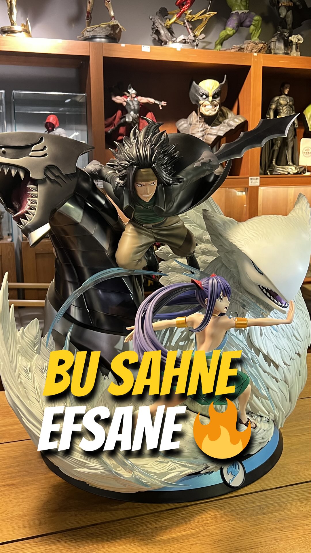 Lonca ruhu, güç ve aksiyon tek sahnede birleşiyor ⚔️
Detaylara yaklaştıkça figür değil resmen sahne izliyorsun 👀
Gerçek koleksiyonerler ne demek istediğimi anlayacak 💎
DM’den fiyat bilgisi alabilirsiniz. Hero Cafe’yi ziyaret edip ürünü yakından inceleyebilirsiniz.
#fairytail #animefigure #koleksiyon #herocafe #otaku