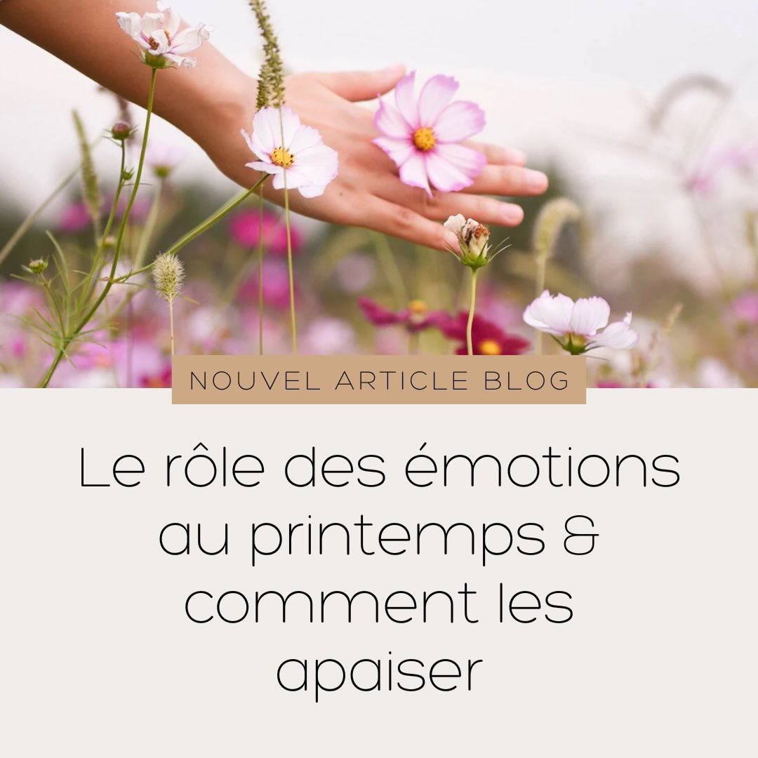 🌸 NOUVEL ARTICLE SUR LE BLOG 🌸
Le printemps réveille la nature… et parfois aussi nos émotions.
Dans ce nouvel article, je vous explique le rôle des émotions au printemps et comment les apaiser grâce à des pratiques douces et naturelles 🌿
✨ comprendre ses ressentis
✨ libérer les tensions émotionnelles
✨ retrouver calme et équilibre
✨ accueillir le renouveau avec sérénité
Un article à lire pour mieux vivre cette période de transition 🤍
👉 Lien : https://www.mathildevilletterelax.fr/blog
#nouvelarticle #blogbienetre #printemps #emotions #bienetre