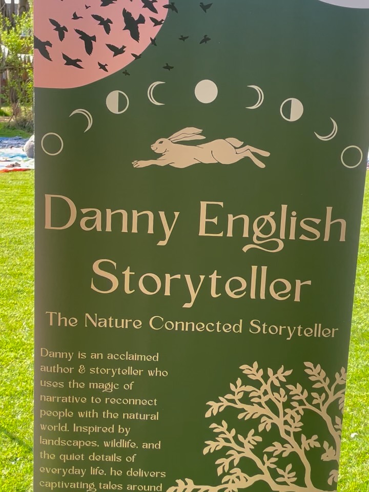 Spring storytelling with tales of hares, plants, flowers, magic and mystery on this beautiful day with the amazing @fruitsforest