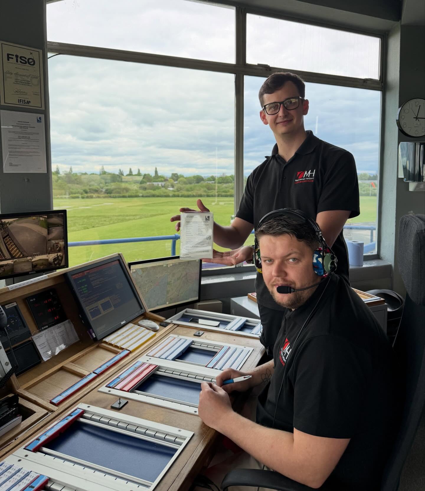 Congratulations to Carl Rafferty on passing his initial unit validation today under the watchful eyes of the CAA and our now newest local assessor Harry Jackson-Mallender. ๐