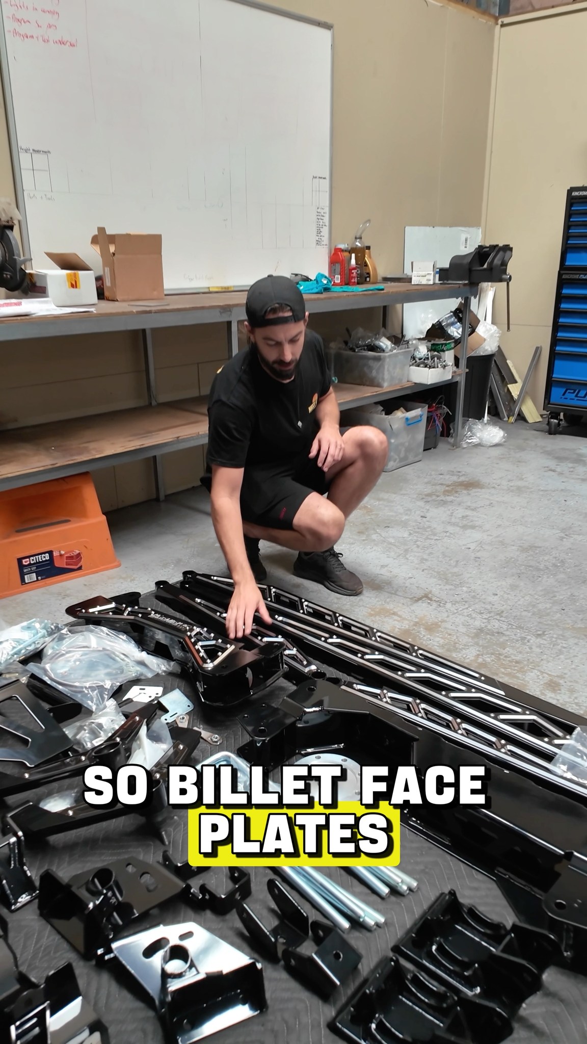 Are you looking for the BIG one? This is going to be HUGE! 40's and 9 inch lift! This is the @mcgaughys lift kit. Watch this space as we transform this truck to the Next Level! @toughtrucksaustralia