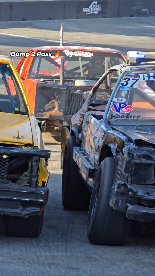 The fans can't get enough of this class. One of the favorites at @raceidaho . This is from a heat race on August 9th, 2025.