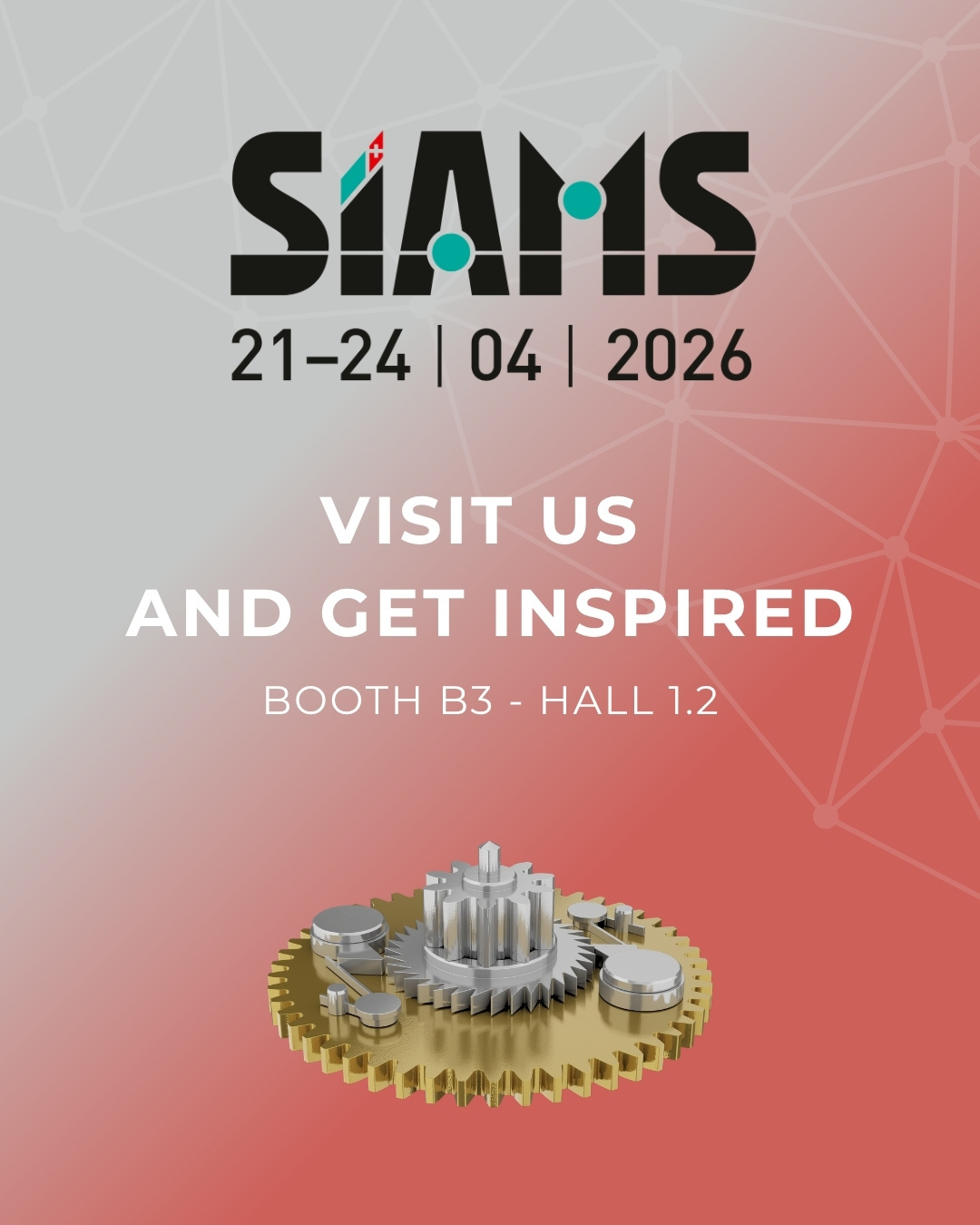 Besuchen Sie Siegrist an der SIAMS vom 21. bis 24. April in Moutier!
Wir freuen uns, Sie an unserem Stand B3 – Halle 1.2 begrüssen zu dürfen.
Visit Siegrist at SIAMS from April 21 to 24 in Moutier! We look forward to welcoming you at our booth B3 – hall 1.2.
#wsiegristag #siams2026 #microtechnology