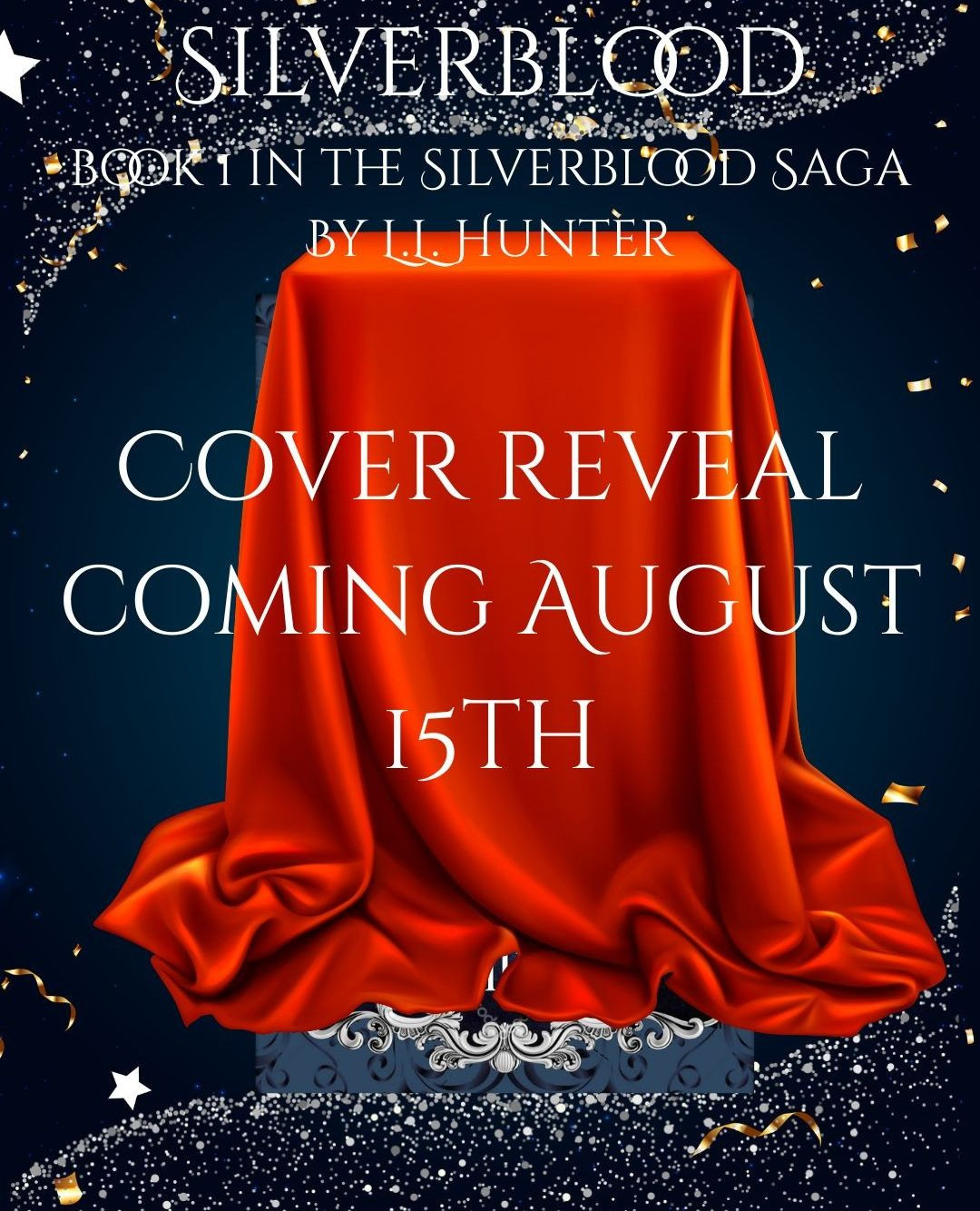 ⚔️🩸SILVERBLOOD FIRST LOOK! ⚔️🩸Read an excerpt and preorder the book.
I'm feeling generous today. I'm SO excited to share the first glimpse at my upcoming romantasy series, The Silverblood Saga! Read an excerpt from book 1, Silverblood now.
My newsletter subscribers would have received an exclusive discount coupon to preorder the special edition hardcover edition of Silverblood.
It's going out tonight at midnight AEST, so if you want in on the secret, you can subscribe via my website.
Preorder gifts with purchase and all the art will be revealed after the cover officially on August 15th.
Preorder Silverblood here: https://www.llhunterbooks.com/the-silverblood-saga
Three hearts.
A government that deals in blood
A soul wrenching betrayal
A kingdom ruining secret
Silverblood releases September 30.