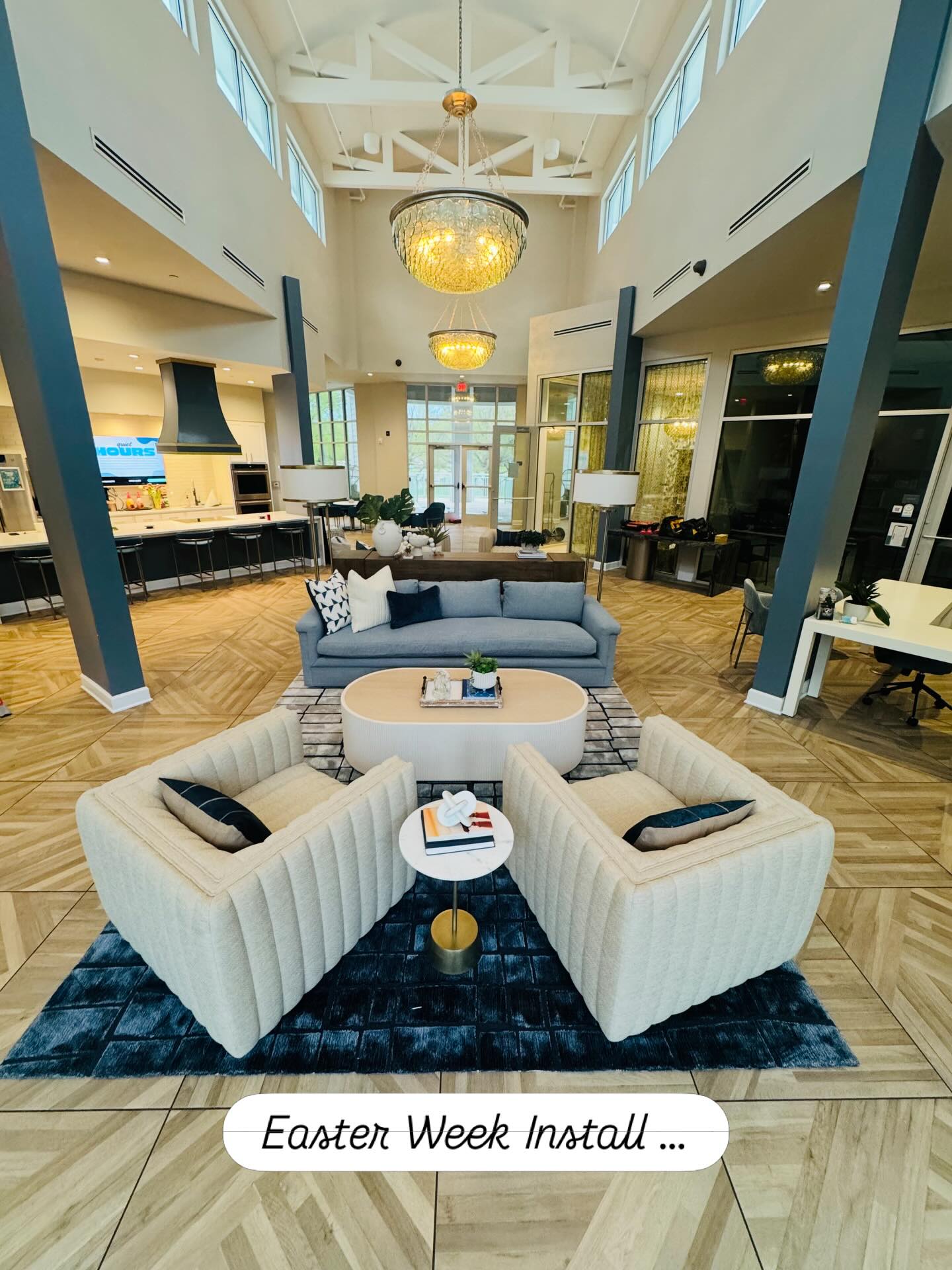 This lake install is really taking shape … the finished amenity building is going to be absolutely stunning!
#multifamilydesign #lakelife #shadesofblue #amenitydesign