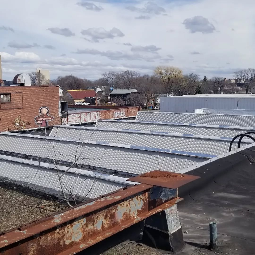 Commercial inspection in the city (St. Paul) walking through with client brainstorming ways to make the space work.
Sawtooth roofs still don't make sense to me other than "how can we concentrate the snow load instead of a distributed load?"
.
.
.
.
.
.
.
.
.
.
.
.
.
.
.
.
#sawtoothdecay #commercial #inspection #stpaul #geneseebrewhouseforlunch #1.2M #alreadycomeswithagreenroof