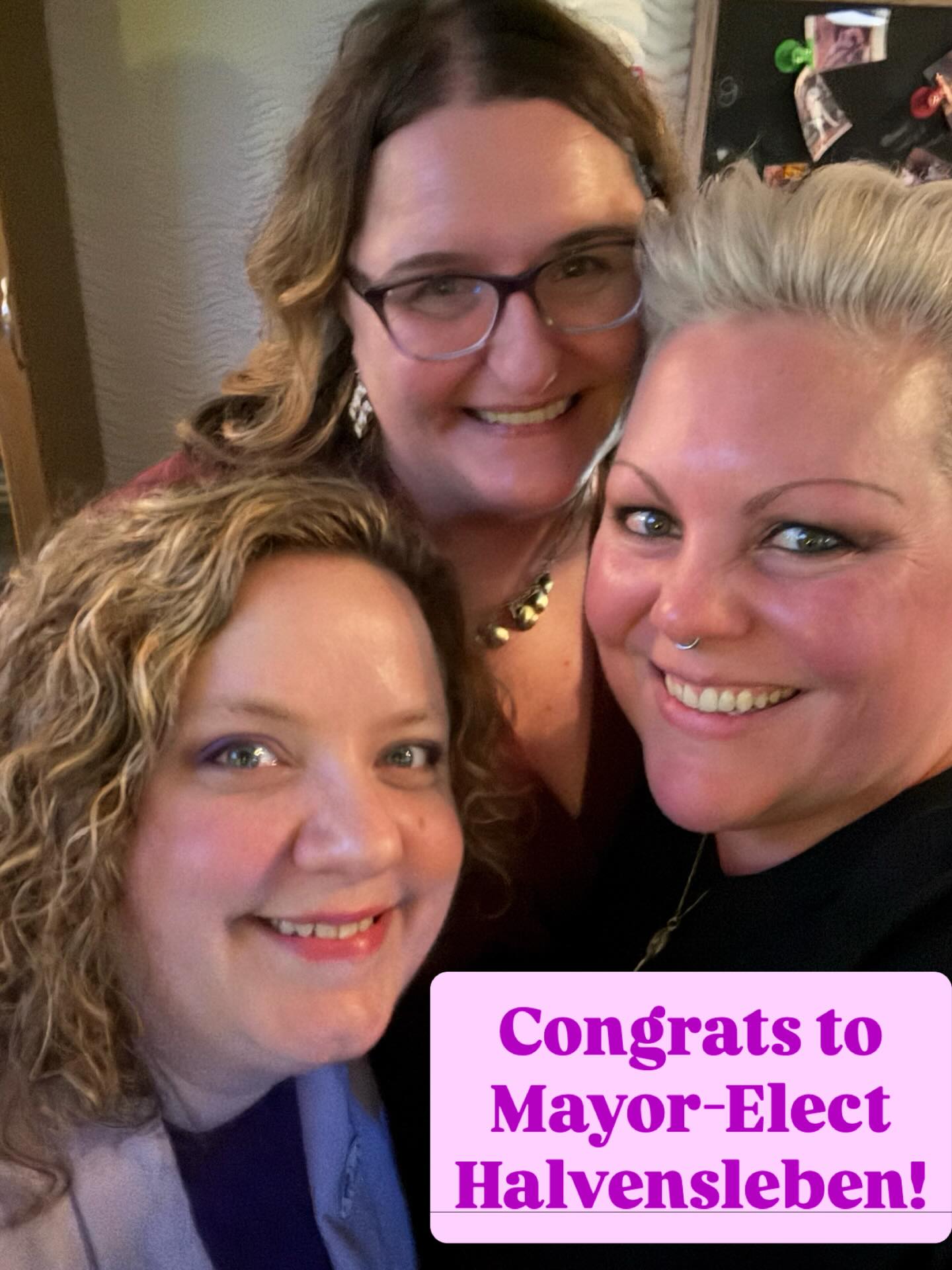 So much work went into making this happen. Way to go, Alicia!