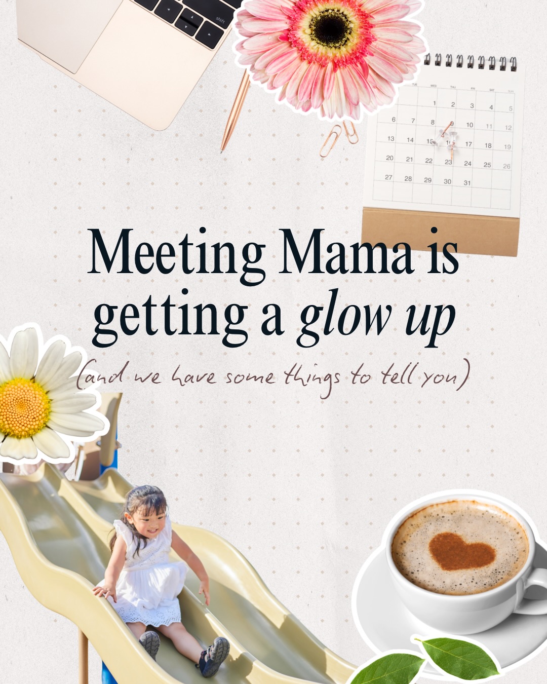 📣We need to tell you something. 🌸
Two years ago Meeting Mama started as a 6-week support group for new moms in Georgetown (and surrounding cities).
We created a space where moms could breathe, ask the hard questions, and look across the room and finally feel like someone just got it.
At the end of every single class, moms would come up and say the same thing:
“I don’t want this to end. Where do we go from here?”
So we listened. 💛
Because here’s what two years of showing up for moms in this community taught us — the most important thing for moms isn’t advice or information. It’s connection. And that never stops mattering whether your baby is 6 weeks old or 6 years old.
Meeting Mama is evolving. 🌸
Same warmth. Same expert support groups. Same community you already love.
Now with a membership and full social calendar of events planned for you every single month — brunches, moms-only nights out, kid-friendly playdates, fitness events, and continued support groups with local birth professionals.
For moms at every stage of life. Whether you’re working or not. In Georgetown and beyond.
Our brand new website launches today. New look. New offerings. Same heart.
To every mom who came through our support groups — you built this with us. Thank you. 🧡 To every mom just finding us — welcome home.
Swipe through to see what’s coming 👉 and drop a 🌸 in the comments if you want access to the FREE TRIAL membership in April!!
🏷️ Tag a mom who needs her people!!