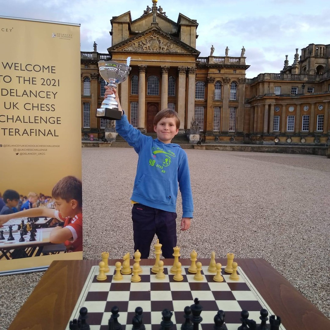 We are incredibly proud of Freddy & Rithvik for their performances in the @ukchesschallenge . Rithvik came third in the U8 Terafinal. Freddy won the U12 section becoming the first ever Scottish winner. An incredible achievement in a tournament with over 40 000 children competing.
