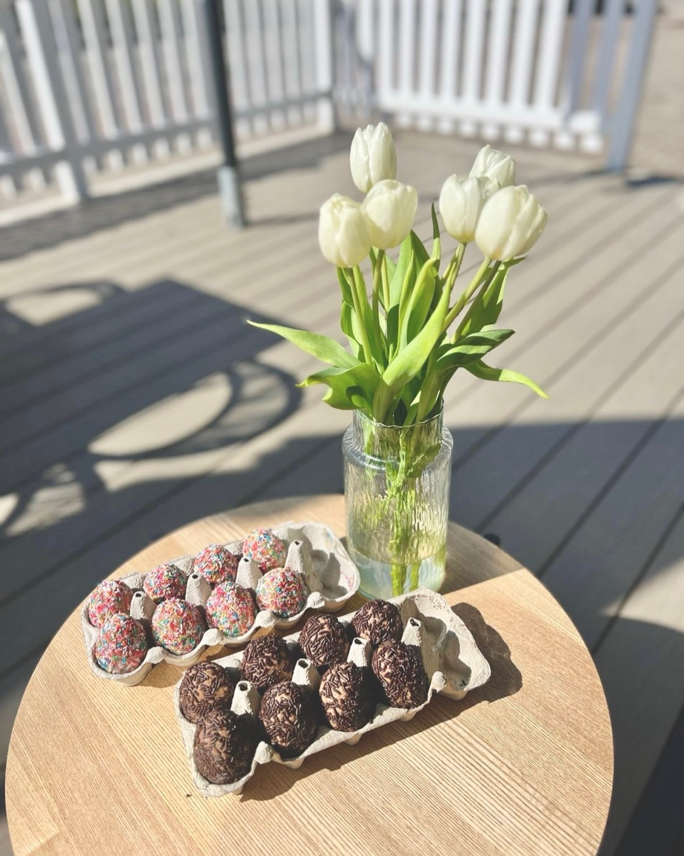 Zu Ostern gibt’s unsere leckeren Franzkugeln in Ei-Form. Genauso lecker wie immer 🐣 #brunswig1871 #ostergrüße