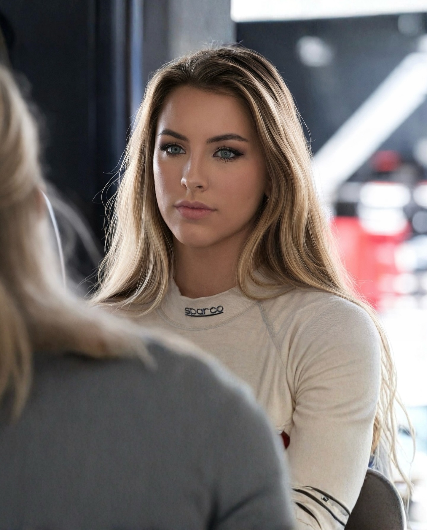 Calm ≠ quiet 🏁❤️🔥
Are you the calm and collected, or loud and fired up type? 👀
#nascar #womeninmotorsport