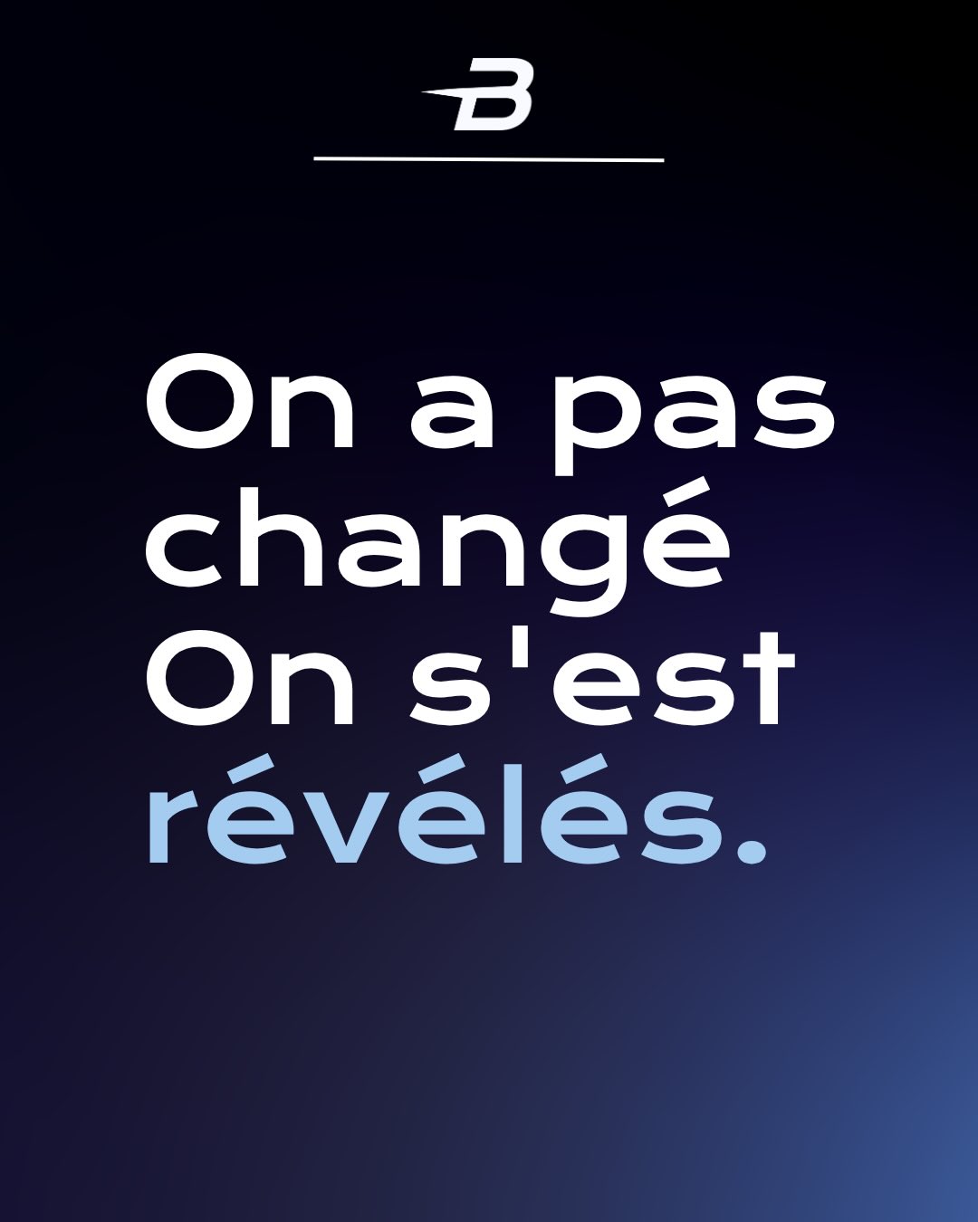Depuis le début, on sait ce qu’on est.
Un studio où tu arrives les mains vides et tu repars rechargé.
Un coach qui t’attend. Une séance pensée pour toi.
20 minutes qui changent ta semaine.
On avais juste pas encore trouvé comment le montré clairement.
C’est chose faite. 🖤
Nouveau chapitre. Même ADN.
👉 Séance d’essai 100% offerte — lien en bio.
#Bodylec #EMS #Électrostimulation #Rebranding #CoachingPremium NouvelleIdentité