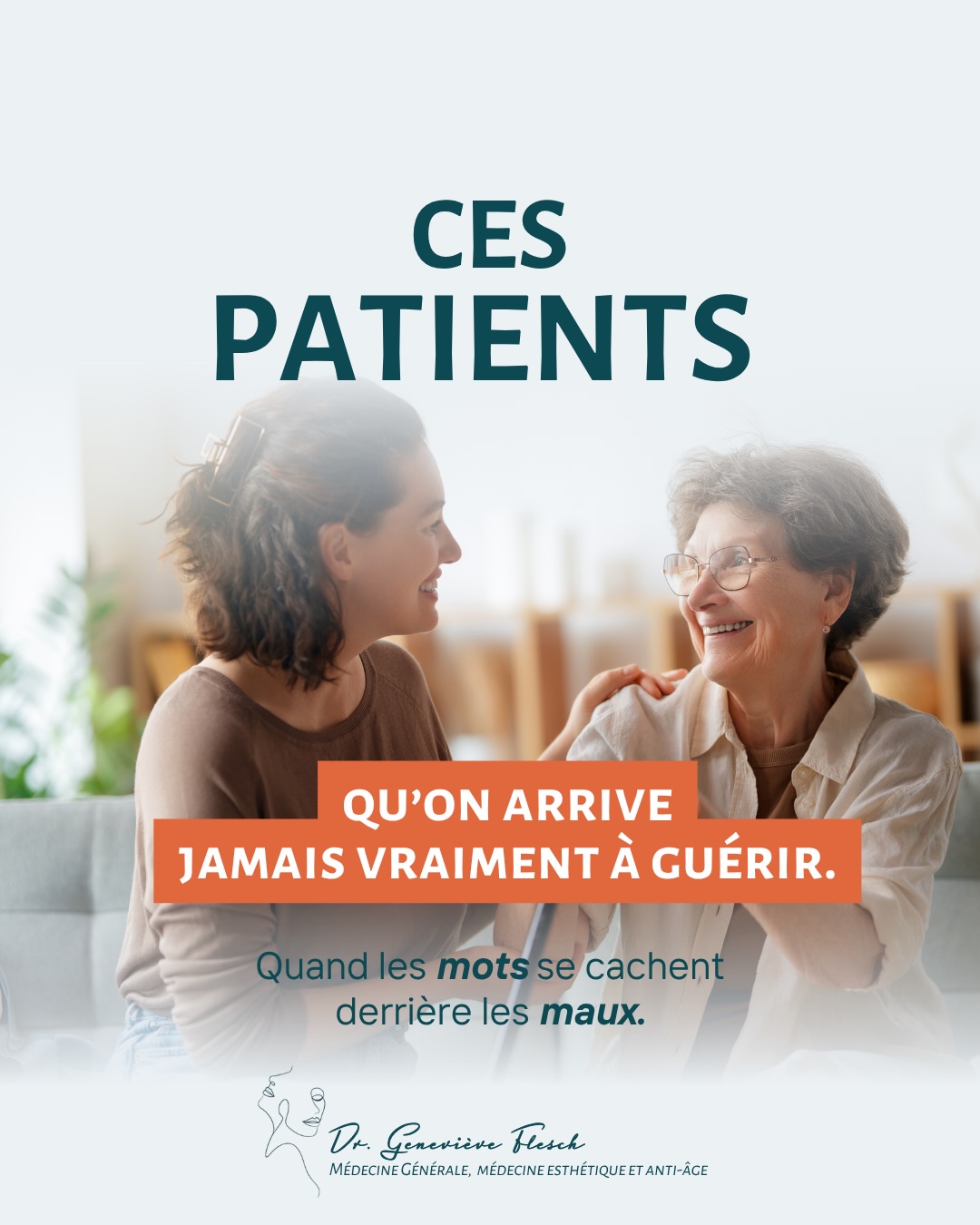 Ces patients qu’on n’arrive jamais vraiment à guérir 💔
Derrière leurs maux, il y a les mots impossibles à exprimer.
Ils nous poussent à jouer les Sherlock Holmes, à creuser, à comprendre. Et quand on arrive à les suivre, de vrais liens se tissent.
Ils posent le doigt sur notre humanité : la face sombre et la plus lumineuse.
C’est pour ça que j’aime ce métier 💙
#medecintraitant #patients #humanite #souffrance #medecinstrasbourg
