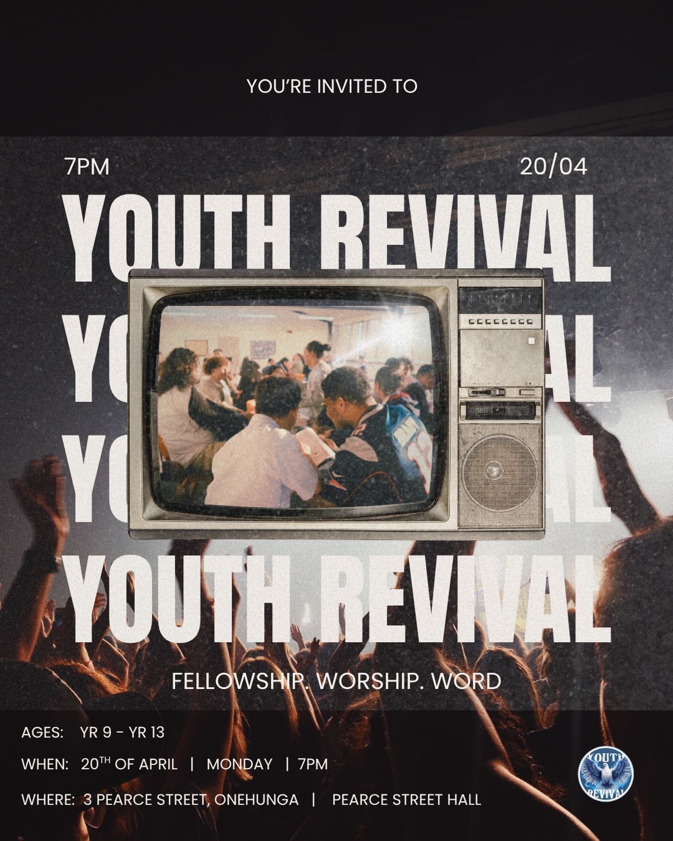 Youth Revival is finally here!! 😭 it’s been a long time coming, but we hope you’re all excited to get youth revival 2026 kicking 😤 Spread the word, bring a friend and a friendly reminder that this event is for Yr 9s to Yr 13s. Follow @allin.youngadults to keep updated for the next 18+ Event 😁
#Youthrevival #Jesusfirst #heisrisen
