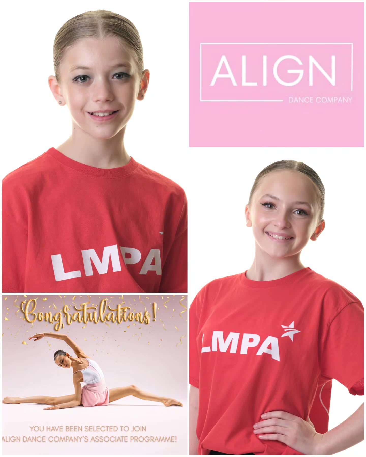 āØļø Congratulations āØļø
Huge well done to Riley Brooks and Rafaella Fortunato-Wickham who have been accepted into Align Dance Company Associate Programme with @millygracedance for the 26/27 season š©·š
What a fantastic achievement for you both to continue for another year with Align Dance Company! We are sooo proud of you both and excited for you to continue with this wonderful opportunity!!
Well done superstars š©·šš©·
@aligndancecompany
@releve_riley
@raffaella.marianna
#lisamarieperformingarts #lmpa #aligndancecompany #proud #welldone