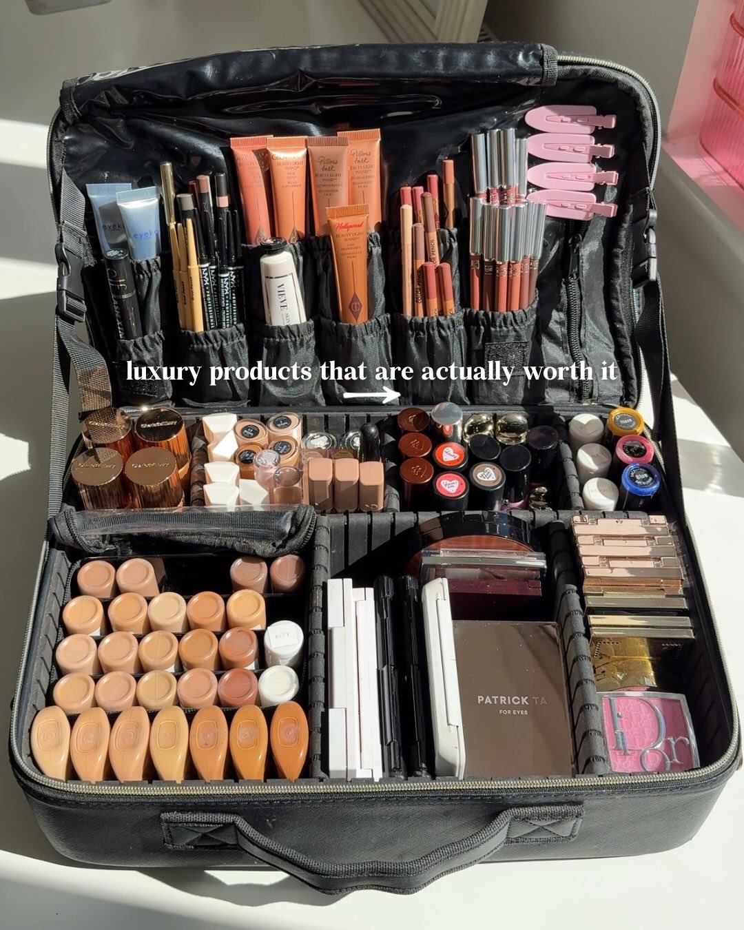 Because no one wants to waste their money if it doesn’t match the price!
✨ Luminious Silk is currently my go-to foundation on myself and I love having it in my pro kit too. Such a nice natural lightweight finish, without being overly glowy. No notes @armanibeauty
✨ I just love the cool tones of this palette and each shade is buttery soft. And that sparkle is 100/10 @yslbeauty
✨ another YSL goody (I really do love YSL beauty) these lippies are so nourishing and perfect if you suffer from dry lips, as they’re oil infused for all day hydration
✨ this @diorbeauty palette has been repurchased a few times, I can’t see it ever leaving the kit. Great as both eyeshadows and highlighters
Follow for part 2 🥰
#makeupartistkit #londonmakeupartist #makeupkit
Bridal MUA kit tour
What’s in my pro makeup artist kit
Best luxury makeup
Makeup kit bag