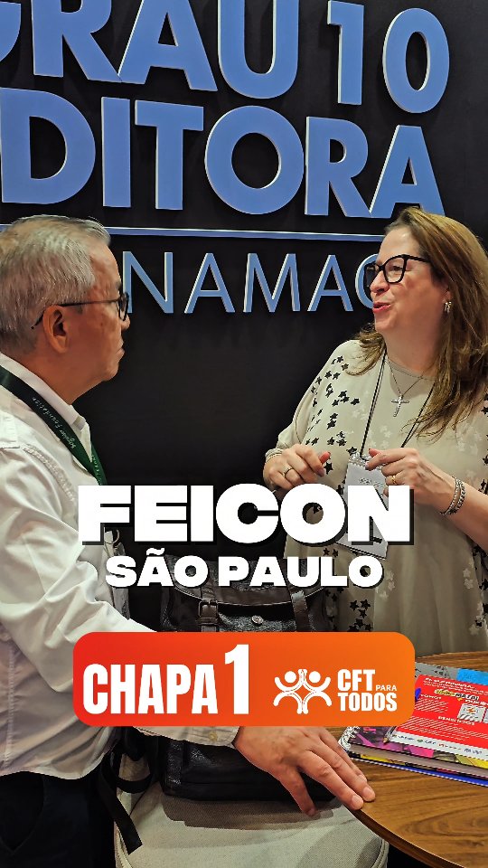 🌐 Tecnologia, inovação e novas formas de trabalhar - é isso que está movimentando a @feiconoficial 2026!
✅ O Sistema precisa estar conectado com essa realidade, que envolve diversas modalidades técnicas: mais produtividade, mais renda e mais segurança pro técnico. E também um ponto de encontro pra trocar contato, abrir portas e gerar oportunidade.
👊 Gilberto Sakamoto, candidato a presidente pela nossa Chapa 1, está acompanhando de perto o que já está mudando o mercado!
#Chapa1 #CFTParaTodos #EleiçõesCFT #TecnicoIndustrial #FEICON2026