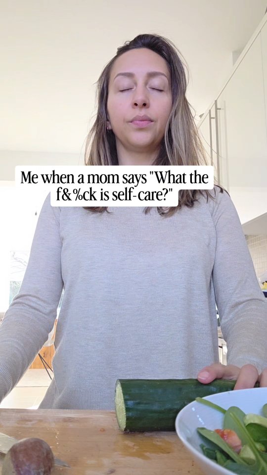 Can we retire "self-care" for a second?
Because I think it's part of the problem. Self-care sounds indulgent. Optional. Something you earn after you've ticked everything else off the list. No wonder it's the first thing to go.
What if we called it resourcing instead?
Resourcing is what you do to stay functional. To stay regulated.
To have something left at the end of the day instead of running on fumes and cortisol.
It's not a treat. It's maintenance.
And when you frame it that way, it stops feeling like something you're quitting
and starts feeling like something you actually need to be a better mother, woman, human.
The script you're running? Someone sold you the idea that self-care is a bubble bath and a 5am morning routine.
New script: I don't need a routine. I need to resource myself. And that can happen in the car, while the kettle boils, in the kitchen, on your living room floor.
✨️On April 9th at 8pm CET I'm hosting my Breathe Reset Repeat Workshop — free, live, online.
We're doing exactly this: Simple, practical tools for nervous system regulation that work in real motherhood. Not the Instagram version. The actual version.
Link in bio to sign up. 🌿
Free. One evening. A completely different way of looking at this.