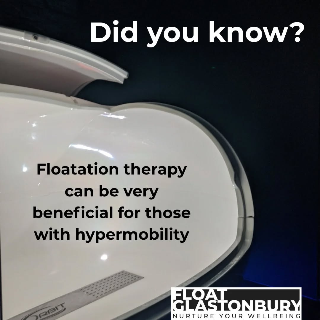 You might think hypermobility means being super flexible. But it can also result in a very tight and painful body. The float tanks offers the perfect space for the nervous system to reset and tension to be released in complete safety. Whether you have hypermobility or not, give your body the gift of rest today #floattherapy #floattherapy #hypermobility #selfcare #restday