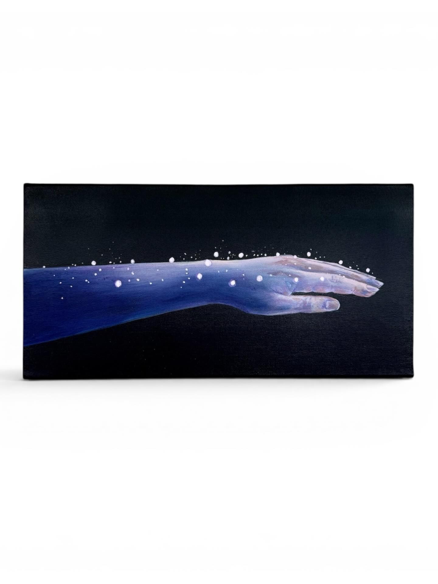 Zber hviezd ✨ Star collection
Acrylic on canvas, 20 x 40 cm
#starsonhand #bluepainting #surrealpainting #minimalart #contemporyart