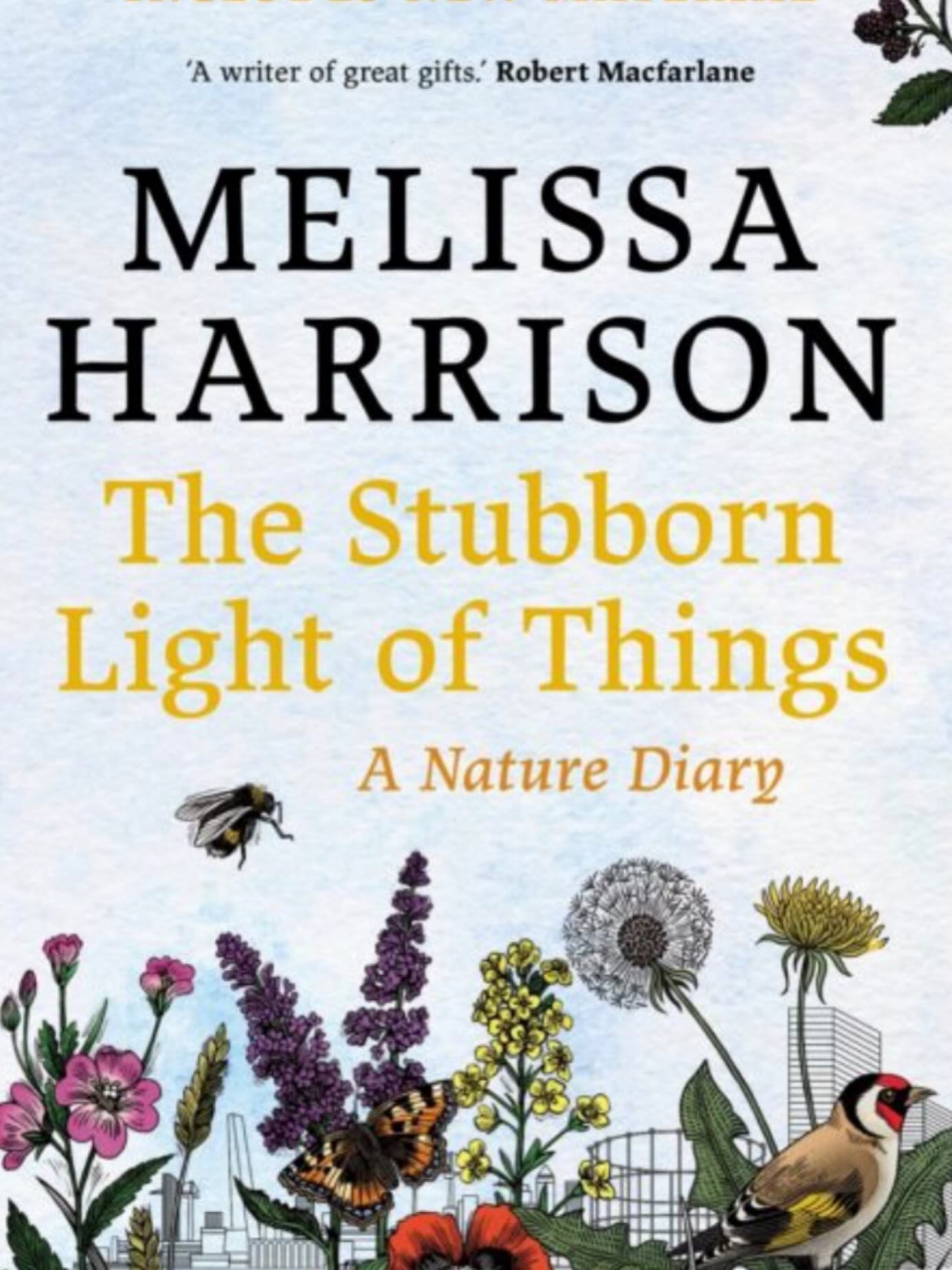 📗 On a recent road trip, I chose ‘The Stubborn Light of things – A nature diary’ to listen to on Audible, and it did not disappoint. Longlisted for the 2021 Wainwright Prize for UK Nature Writing the book is a collection of diary style essays written (and narrated) by @m_z_harrison for her Nature Notebook column in The Times. Entries follow her natural observations living in both the city of London and the Suffolk countryside, between 2014 and 2020.
🐦⬛ Melissa’s beautiful descriptive prose brings the reader, or in my case listener, almost into a mindful mediation filled with birds, bugs, animals, trees, and plants. While much of the book feels like an imaginative wonderland, Melissa also reflects on climate change issues, biodiversity loss, and practical concerns such as mowing of road verges or lawns in full wild bloom, routine non-essential hedge cutting and use of weed killers.
☀️ I’d recommend this as an easy dip in and out book to slow you down, bring you joy and inspire you to be more present and attentive to the rest of nature. Personally, I don’t listen to podcasts, music, or books when I’m out walking, but if you do, please don’t listen to this book while doing so, as it will totally defeat the propose! Instead, pay attention to the natural world all around you and save Melissa’s fabulous descriptions for an indoor or car experience!