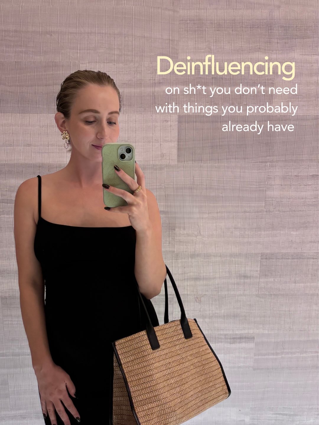 Trends are boring ~ the real flex is finding things you love in your life and daily routine and keeping them for the long haul 👌. Most of the time your best self is one habit away, not dependent upon one more Amazon purchase. #sustainableliving #sustainability